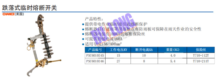 跌落式臨時(shí)熔斷開關(guān)