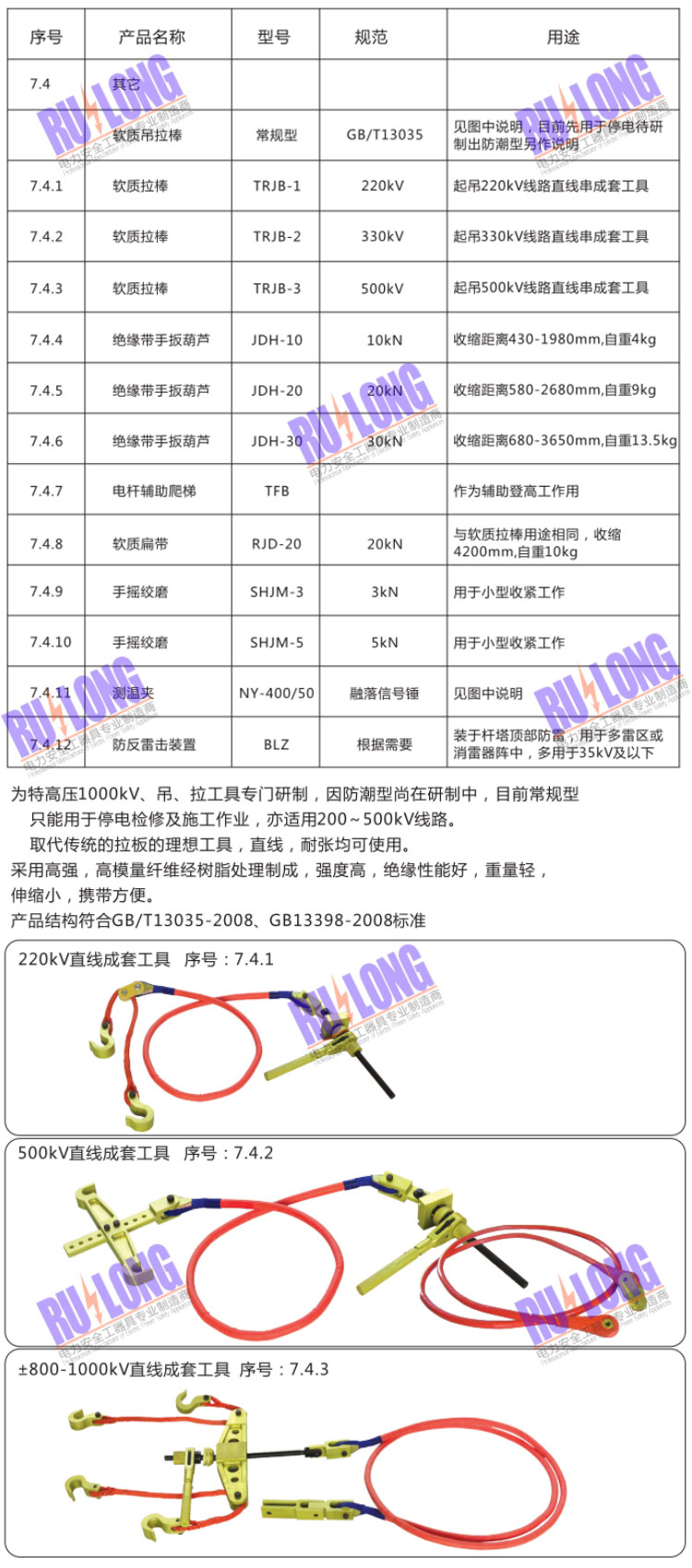 軟質吊拉桿 軟質扁帶 手搖絞磨等